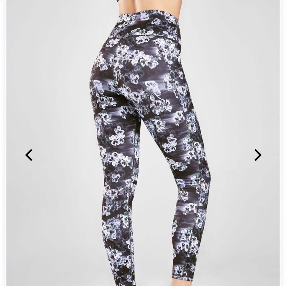 High-Waisted Printed PowerHold® 7/8 Nocturne